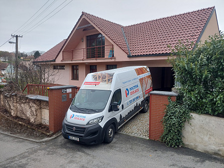 Izolace stropu rodinného domu v Brně